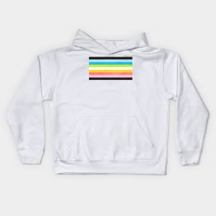 Shimmer Queer Pride Flag Kids Hoodie